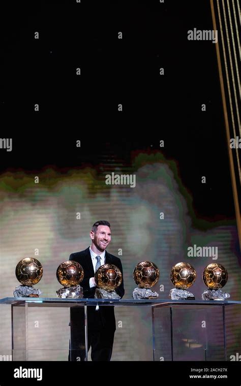 Lionel messi ballon d'or trophies hi-res stock photography and images - Alamy