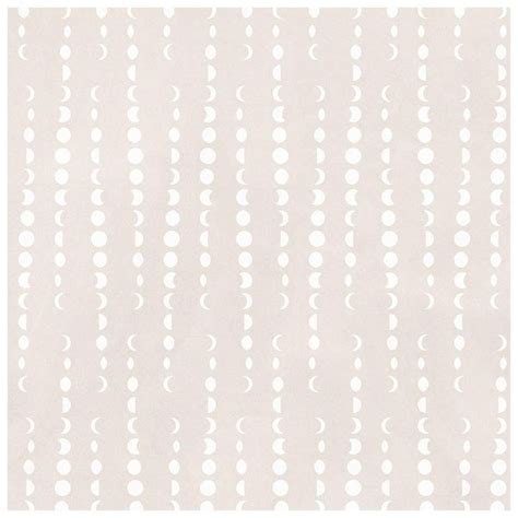 Earthlight Designer Wallpaper in Ashlar 'White and Neutral Tan' | Boho ...