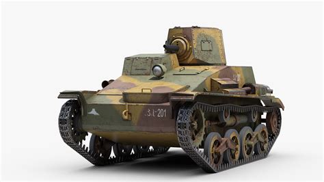 Ww2 type 94 tankette 3D - TurboSquid 1513030