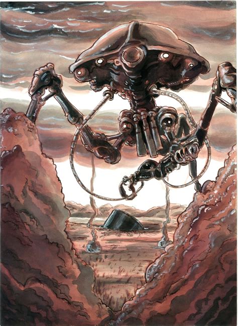 War of the Worlds-Tripod Rising Final Piece by chrisrubenstahl on DeviantArt