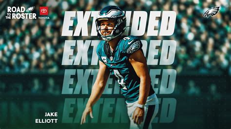 Eagles, Jake Elliott agree to terms on a 4-year contract extension