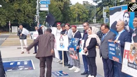 Pashtuns hold anti-Pakistan protest outside UN in Geneva ...