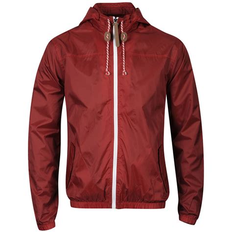 55 Soul Men's Ennis Nylon Jacket - Chilli Pepper Red Clothing | Zavvi