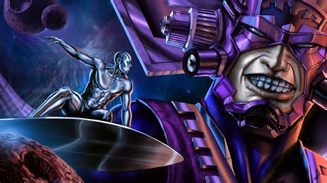 Galactus-Silver-Surfer-Art-by-pakosantana - Xeno Creatives