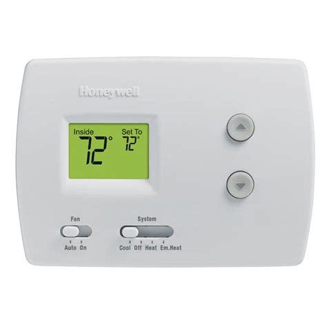 Honeywell Digital Non-Programmable Thermostat for Heat Pumps-RTH3100C ...