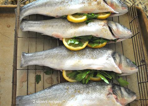 Grilled Whole Branzino - 2 Sisters Recipes by Anna and Liz