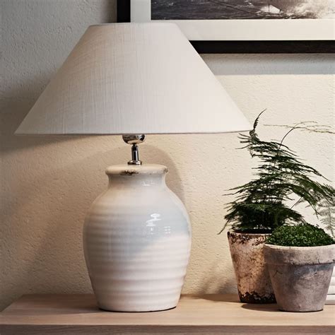 Corinium Small White Lamp Base | Neptune | White lamp base, Lamp, Small lamp