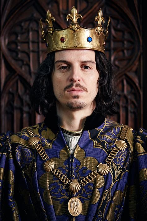 So much universe, and so little time. — Andrew Scott as King Louis XI of France in The...