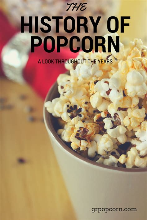 The History of Popcorn – Grand Rapids Popcorn