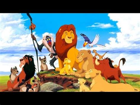 The Lion King End Credits - YouTube