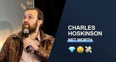 Charles Hoskinson Net Worth: How Rich Is Founder of Cardano? | CoinCodex