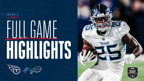 Titans vs. Bills Highlights Week 2 | Game Highlights