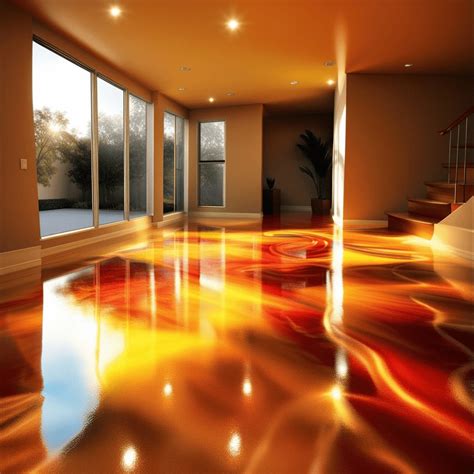 Transform Your Floors with Metallic Epoxy Flooring
