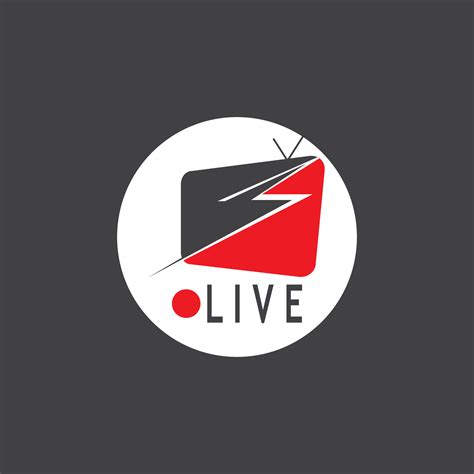 Live TV streaming logo vector template illustration 33643227 Vector Art ...