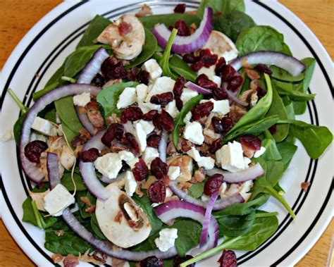 Bacon and Feta Cheese Salad - Clever Housewife