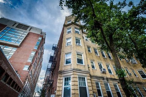 Old Buildings at Boston University, in Boston, Massachusetts. Stock ...