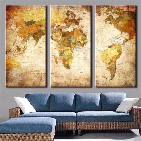 15 Best Maps Canvas Wall Art