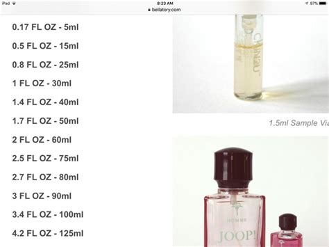 two bottles of perfumes are shown on the website