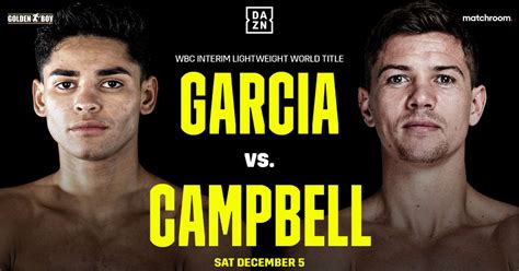 RYAN GARCIA AND LUKE CAMPBELL TO FACE OFF FOR INTERIM WBC LIGHTWEIGHT ...