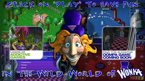 The Willy Wonka Flash Games You'll NEVER Be Able to Play - WONKA UK Games #lostmedia #willywonka ...