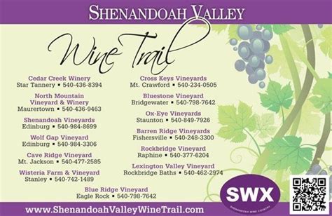 Shenandoah Valley Wine Trail (VA) | Maryland my Maryland | Pinterest ...