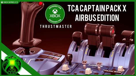 Thrustmaster - TCA Captain Pack X Airbus Xbox Edition - YouTube