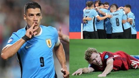 Luis Suarez scores potential final international goal to lead Uruguay ...