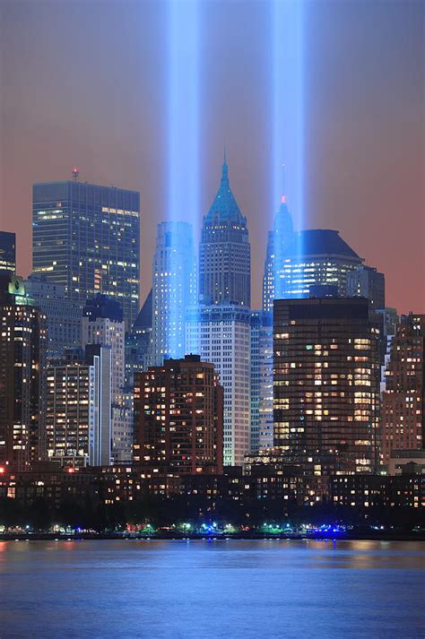 September 11 Tribute Photograph by Songquan Deng