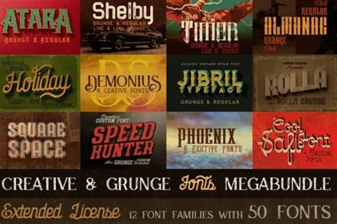 25+ Best Creative Grunge Fonts TTF and OTF Download - Graphic Cloud