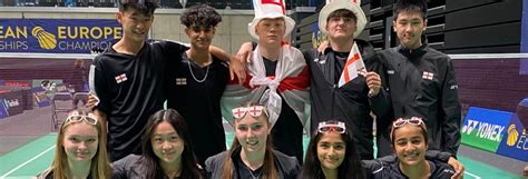 England pick up two wins at European U17 Team Championships | Badminton ...