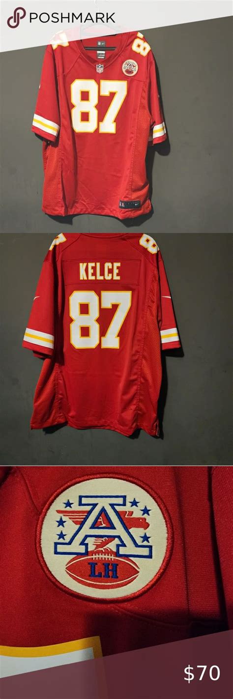 Travis Kelce Kansas City Chiefs Nike Football Jersey in 2022 | Nike ...