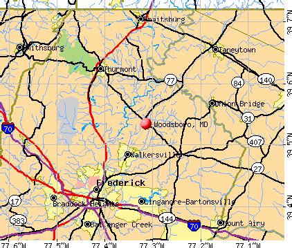 Woodsboro, Maryland (MD 21757, 21798) profile: population, maps, real estate, averages, homes ...