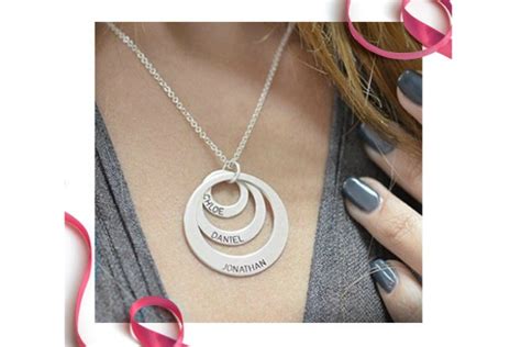 Affordable personalized jewelry for Mother's Day