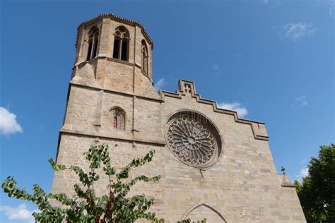 Carcassonne, France, The Cathedral Stock Photo - Image of france ...