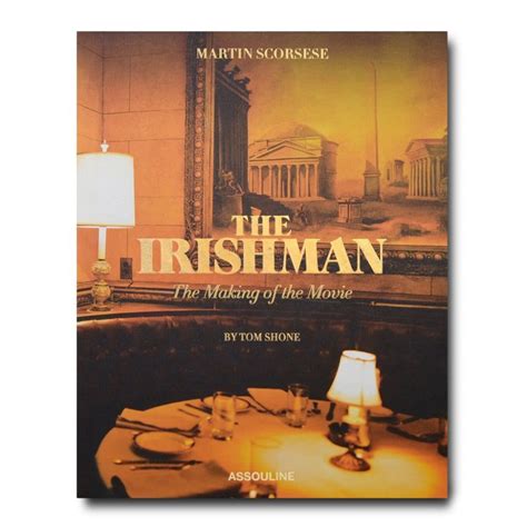 The Irishman book | ASSOULINE | Irish men, Martin scorsese, Assouline