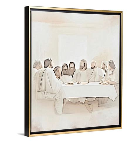 The Last Supper Modern Christian Artwork - Etsy