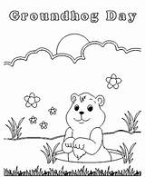 Groundhog Coloring Pages  Best For Kids sketch template