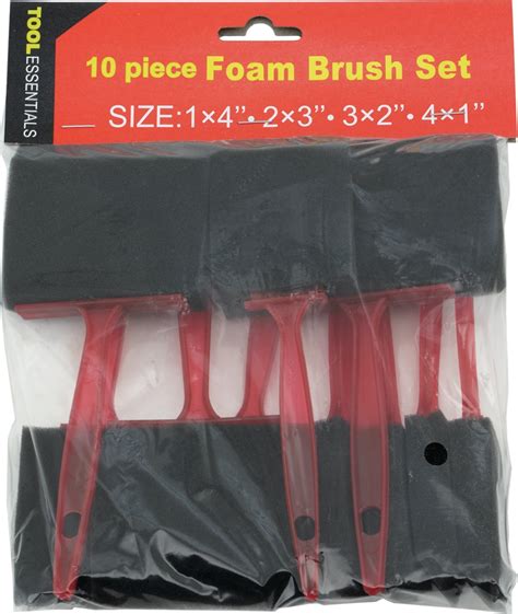 MBS Omaha, a div. of Omaha Distributing Co., Inc: 10PC Foam Paint Brush Set