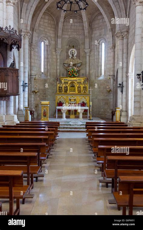 Interior Old Catholic Church Stock Photo - Alamy