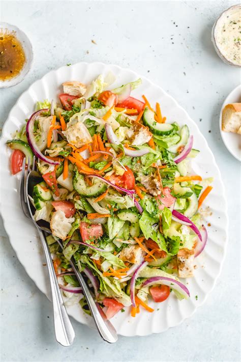 Everyday Side Salad with Balsamic Vinaigrette | Andie Mitchell