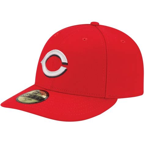 Cincinnati Reds New Era Authentic Collection Low Profile Home 59FIFTY ...