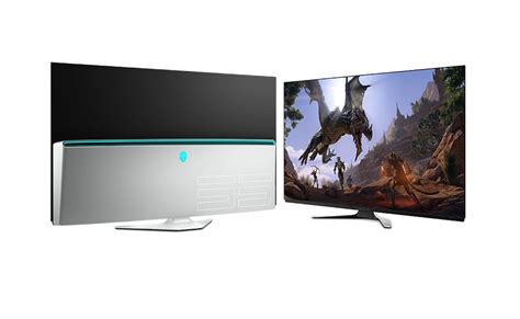 You'll Never Want to Leave the Dell Alienware 55 OLED Gaming Monitor