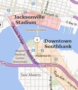 Jacksonville Riverwalk Hotels - Jacksonville, Florida FL