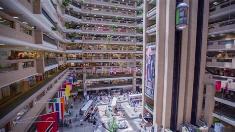 DALLAS, TEXAS - JUNE 26, 2015 : Inside The Dallas World Trade Center At The Dallas Market Center ...