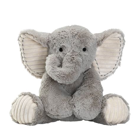 Lambs & Ivy Jungle Safari Gray Plush Elephant Stuffed Animal Toy - Jett - Walmart.com - Walmart.com