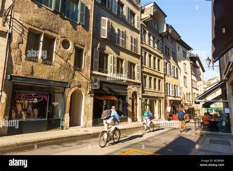 Old Town, Geneva, Switzerland Stock Photo - Alamy