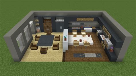 Modern kitchen design - Minecraft | Minecraft room, Minecraft houses, Minecraft kitchen ideas