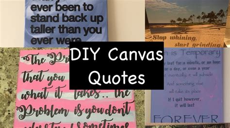 DIY Canvas Quotes - Mom MD Hawaii