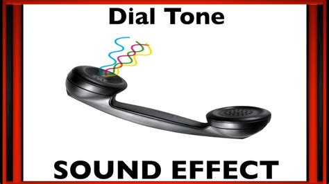 Telephone Dial Tone Sound Effect | Sfx | HD - YouTube