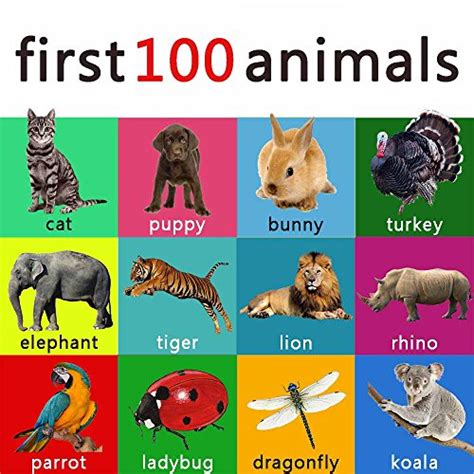 First 100 animals your child should know - learning book for kids ...